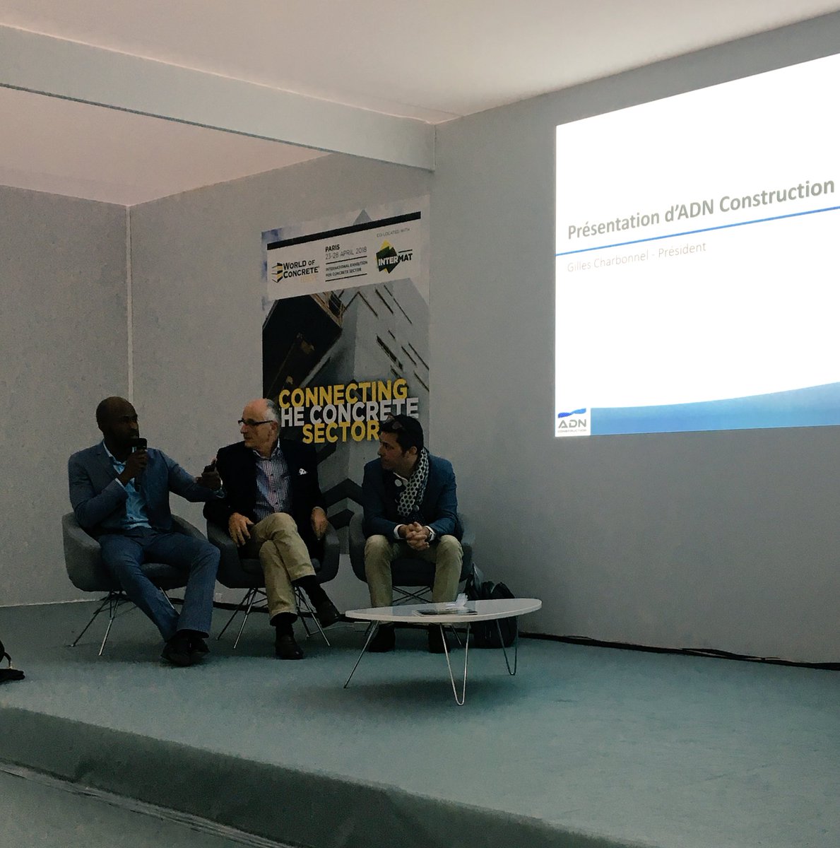 WOCEurope's tweet photo. Bienvenue à nos intervenants à la table ronde @WOCEurope au sujet des enjeux du #BIM avec : 

Gilles Charbonnel, @ADNc_org
Christian Herreria, @ProteaConseil 
Lionel Rondeau, Arcade Gestionnaire de Patrimoine
Rémi Lannoy, @Le_CERIB https://t.co/MTqkfqvUZl