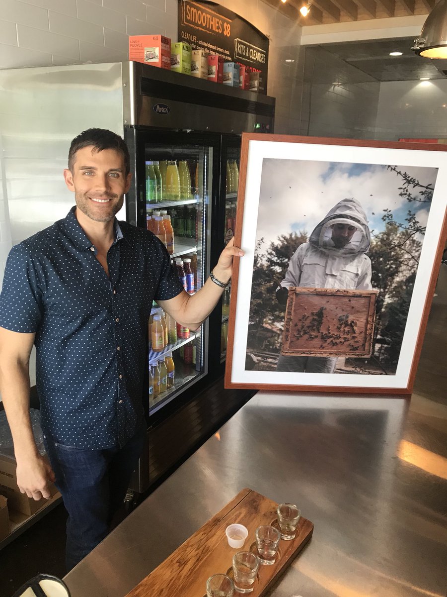 Meet my friend Brent of <a href="/RootsJuices/">Roots Juices</a>. He’s in business to help you enjoy a better quality of life. To offer alternatives to #RX in regards to treating many of today’s health issues. Brent also collects 🐝 honey. Yea, that’s him in the picture. #GoSeeBrent. #RootsJuices #Dallas