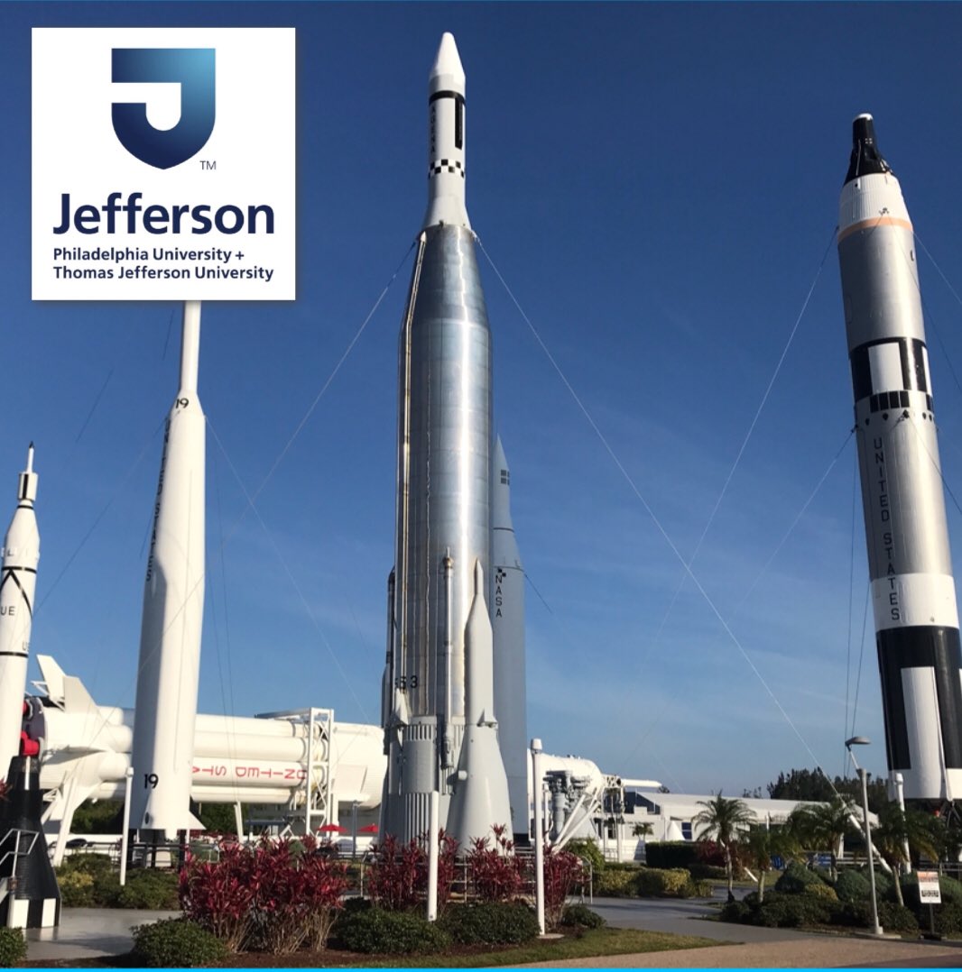 JeffersonENGR's tweet photo. Happy to be at Kennedy Space Center to award Jefferson/Conrad undergraduate scholarships to finalists of the 2018 Conrad Spirit of Innovation Challenge! @JeffersonENGR @SpinelliS @JeffersonUniv @MarkTykocinski @sklasko @kanderrg @sklasko @AdmissJefferson https://t.co/20vZLB0wI4