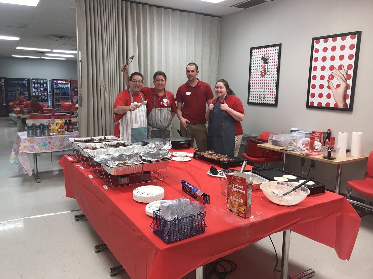 Team Appreciation Breakfast at T1269! So grateful to have such a great team! 🍩🥞🍳☕️ #worksomewhereyoulove #BestTeamInRetail #T1269