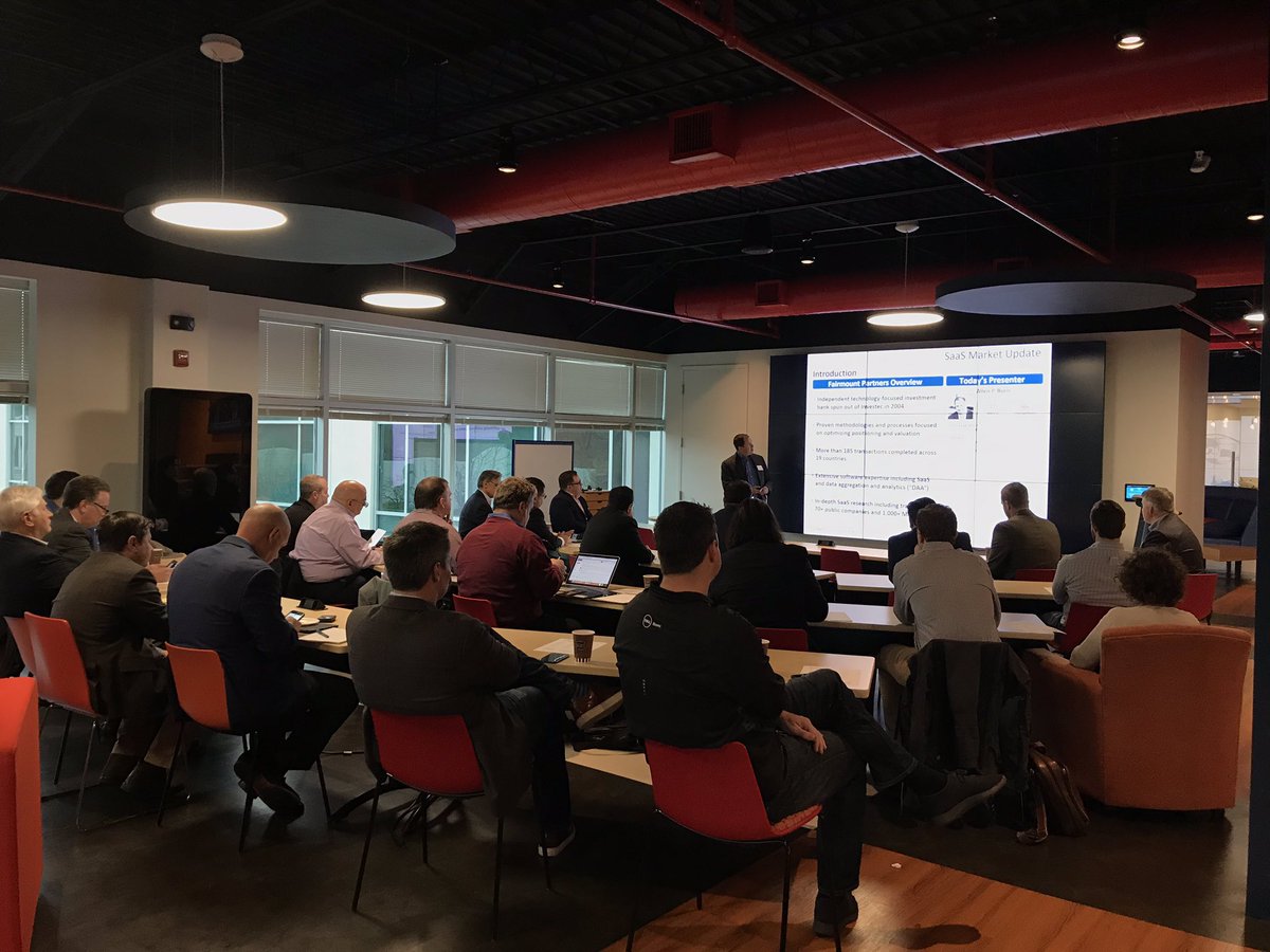PhilaPACT's tweet photo. #PACTsaas roundtable - #SaaS Market update w/ @apborn https://t.co/0D3oQ5bjGl