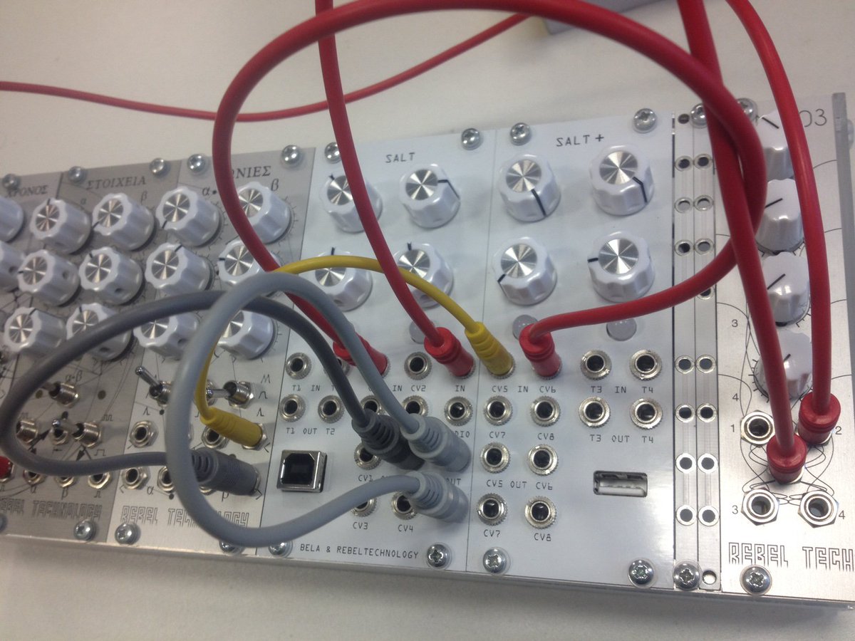 Going to @Superbooth_Bln ? Come to our workshop and learn how to program your own modular synthesizer using <a href="/HashtagPureData/">#PureData</a> with <a href="/BelaPlatform/">Bela</a>  and <a href="/rebeltechnology/">Rebel Technology</a>. Last day to book your slot! superbooth.com/en/eventdetail…