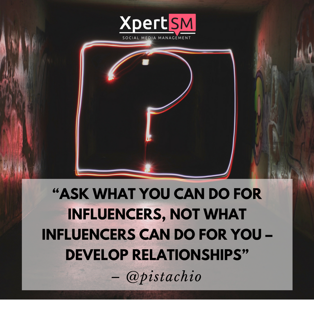 BBiscottiCJ's tweet photo. “Ask what you can do for influencers, not what influencers can do for you – develop relationships!” – @pistachio

#motivation #smallbusiness https://t.co/7SlEX1vQ8a