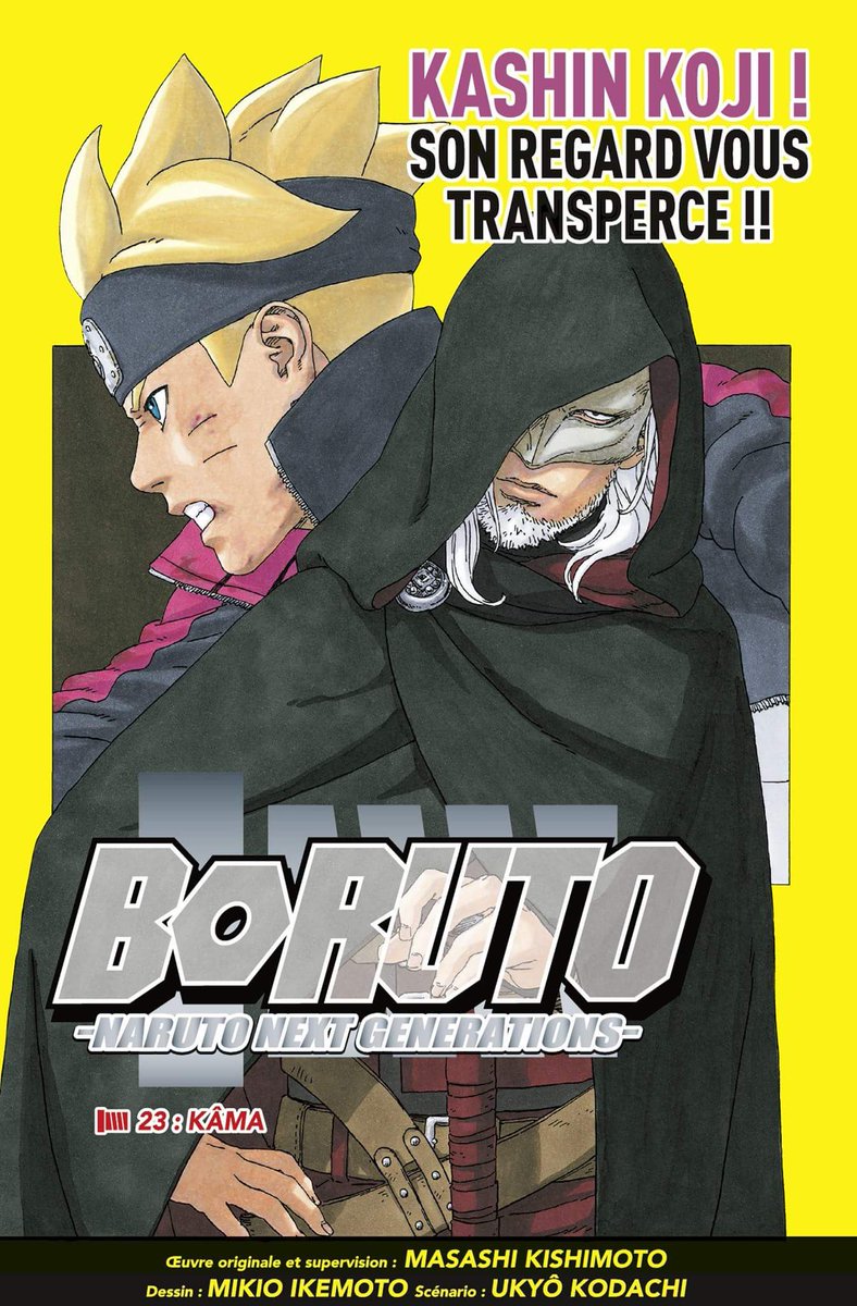 Univers Naruto Unina Couverture Boruto Chapitre 23