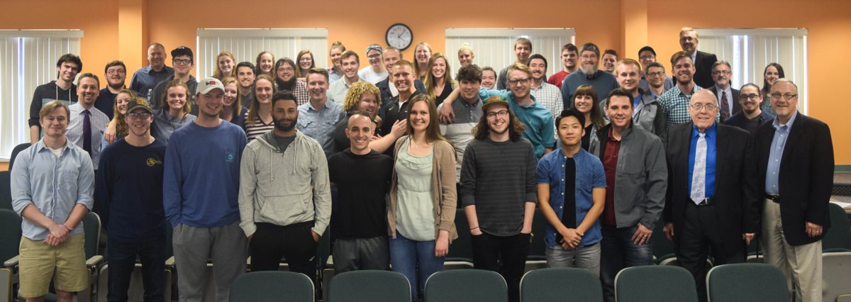 BCMinDegrees's tweet photo. The @BethelCollegeIN Department of Religion and Philosophy awarded nearly $50,000 in scholarships for next year during our Awards and Scholarship Reception on Thursday! We loved celebrating with this great group of students and faculty! #BuiltbyBethel https://t.co/V3Tl19SAFE