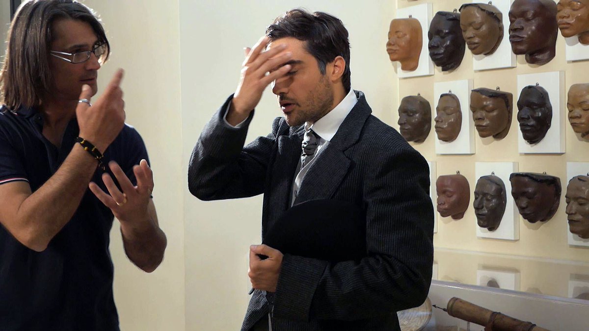 Ultime riprese con attore per Doc. (Centro Musei delle Scienze Naturali e Fisiche)