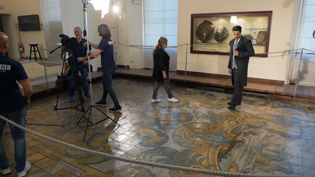 Ultime riprese con attore per Doc. (Centro Musei delle Scienze Naturali e Fisiche)