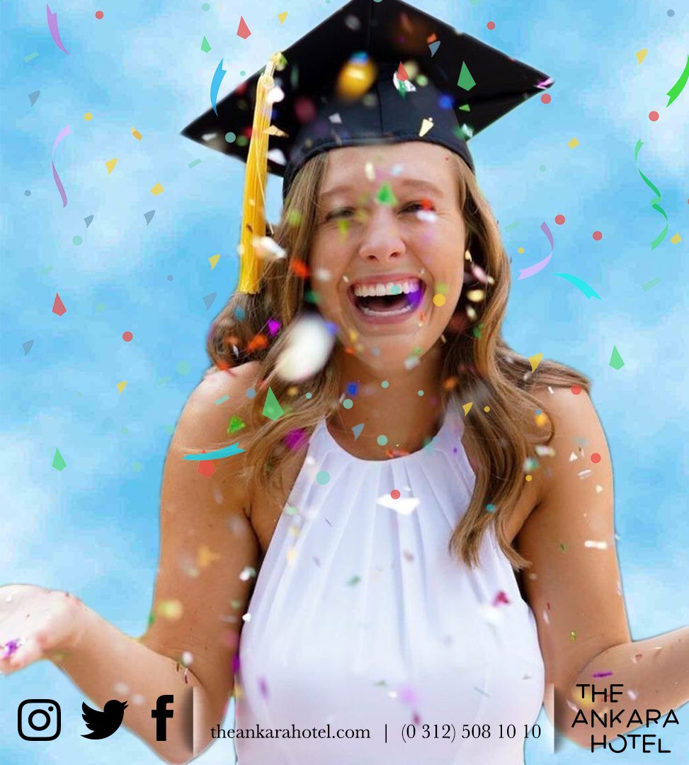 Büyük mezuniyet organizasyonlarınız için biz hazırız! En mutlu mezuniyet fotoğraflarınız The Ankara Hotel’de canlansın.