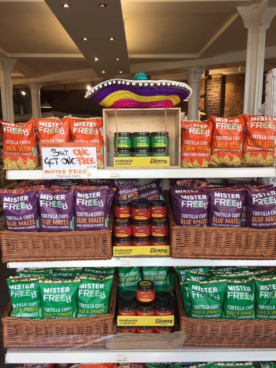Last chance for Buy 1 Get 1 Free Promo on Mister Free'd <a href="/freedfoods/">freedfoods</a> Tortilla Chips. We'll be changing this display into some new exciting one with a great offer for you.