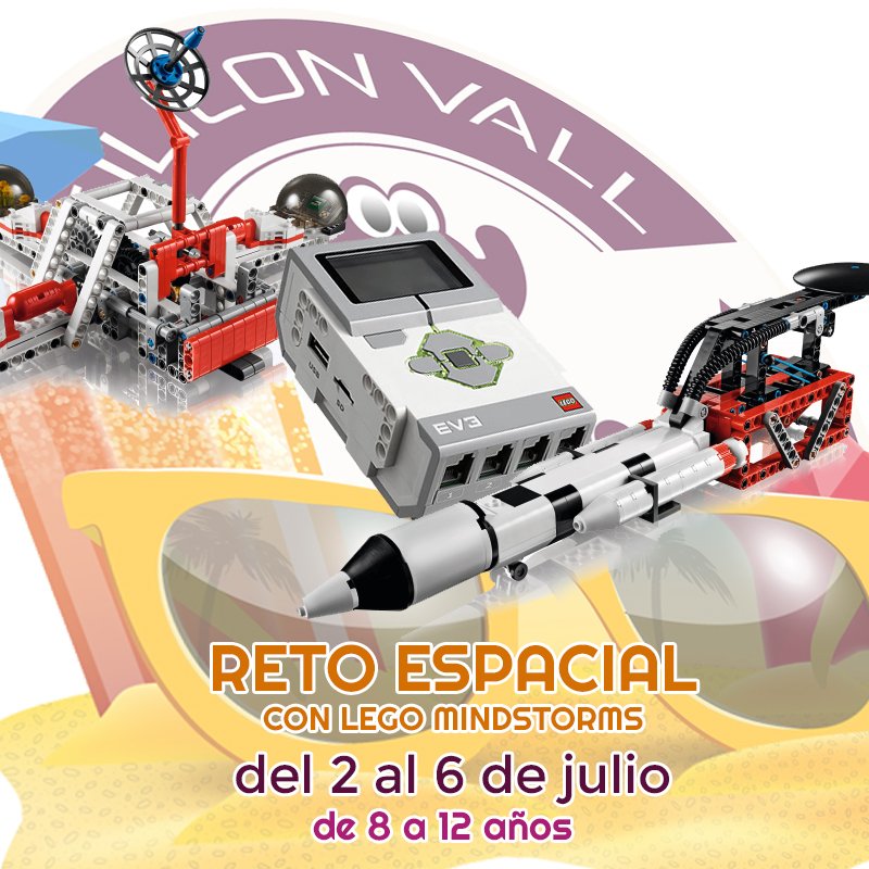 SiliconVall's tweet photo. Descubre nuestro Reto Espacial con #Lego #Mindstorms, un campamento de otro planeta para este verano en #Valladolid. Toda la info en nuestra web: https://t.co/Sy7oadKR7y https://t.co/jCUqENimtm