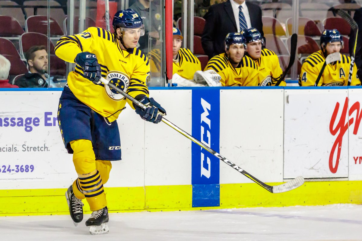 NorfolkAdmirals's tweet photo. Want to own a piece of the 2017-18 season? Now's your chance! Starting today we'll be auctioning off two game-worn jerseys a week!

Up first: Ty Reichenbach and Romain Chuard!
Get your bids in before bidding closes next Thursday night at 7:00 pm ET!
https://t.co/YTn370X9tq https://t.co/KPvmHSvISm