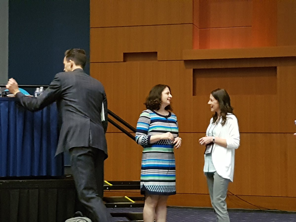 SJAM4_Deware's tweet image. @jen_mallette in deep conversation with @TracyZager  - @ddmeyer photobomb 
#NCTMannual #mathgurus  #mathrockstars