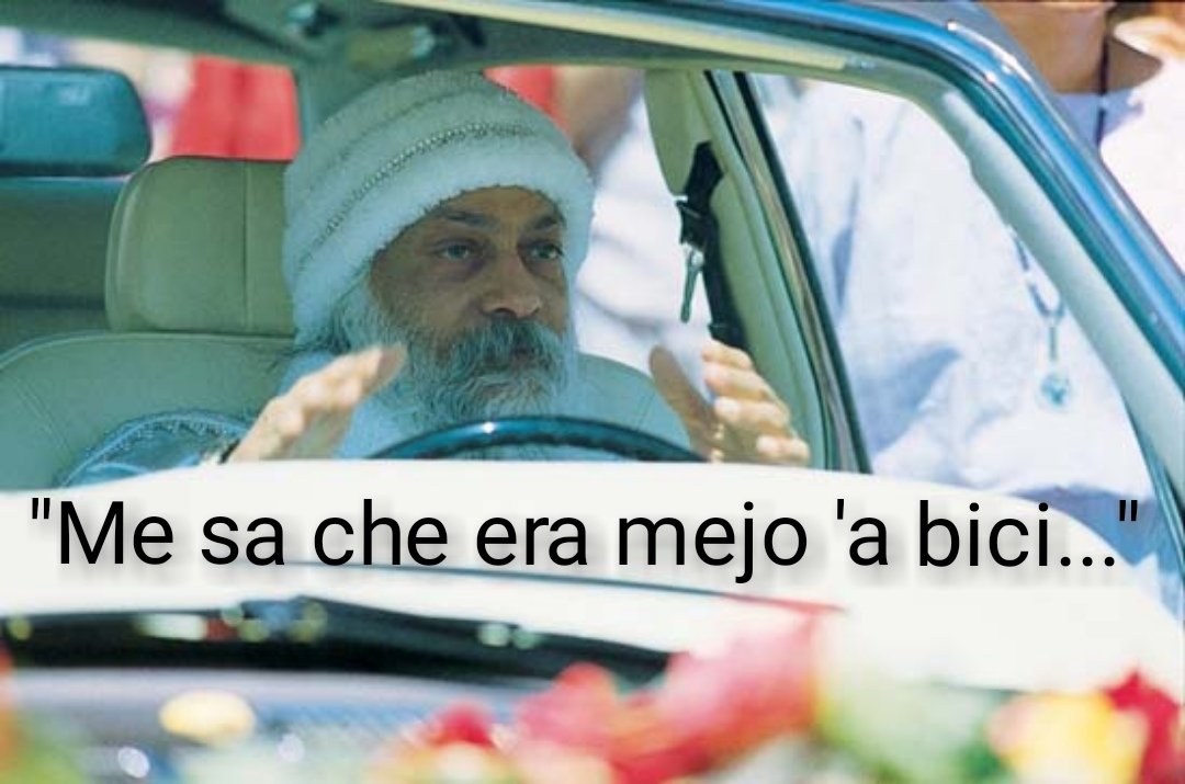 Eh, me sa de sì 😎 #Bicifestazione cc <a href="/lefrasidiosho/">Le frasi di Osho</a> 🚲🚲🚲