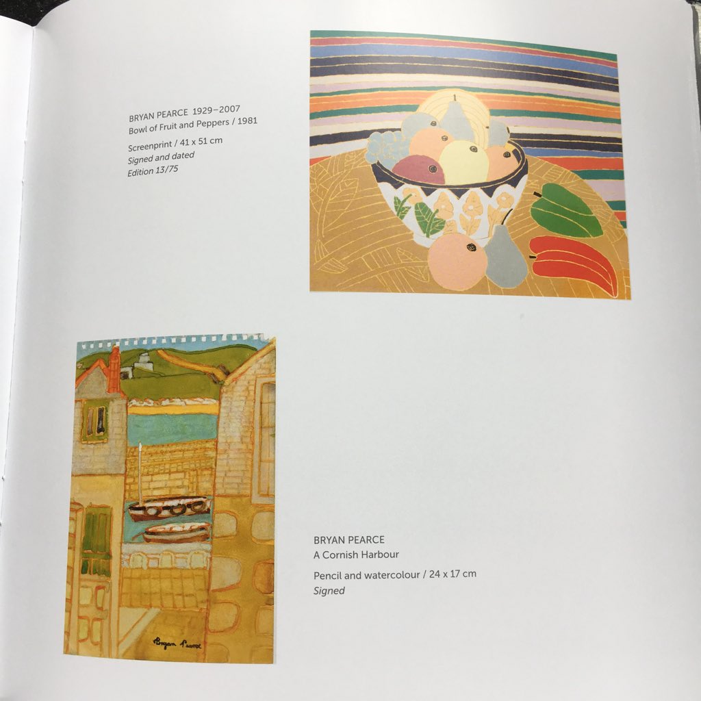 BhsMuralHull's tweet photo. @ArtGuideAlex Ironically, after yesterday’s conversation, we’ve just received @belgravestives #StIves Exhibition Catalogue. Some beauties in it. #BenNicholson #BarbaraHepworth #BryanPearce #TerryFrost https://t.co/p9Pb3EbDO0