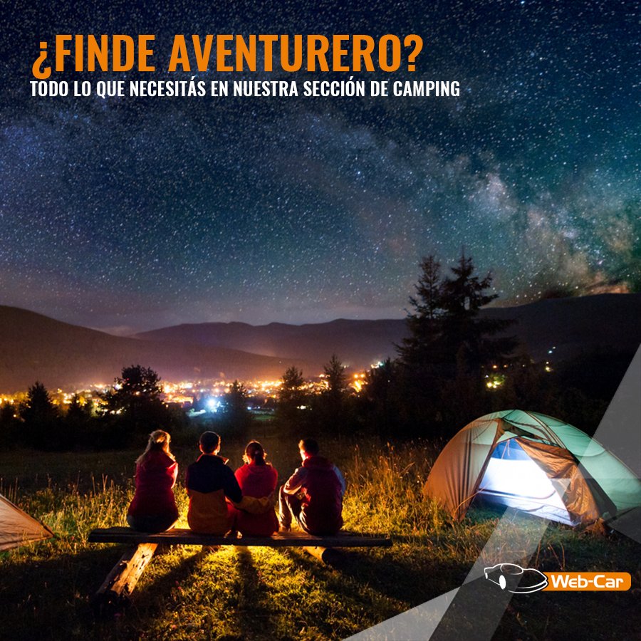 webcaroficial's tweet photo. Si tenes ese espíritu aventurero que encuentra cada fin de semana un destino para disfrutar, no podes dejar de visitar nuestra sección de productos de Camping   Mirá ➡ https://t.co/ufFhCL8kID https://t.co/BJgP2iZqIf