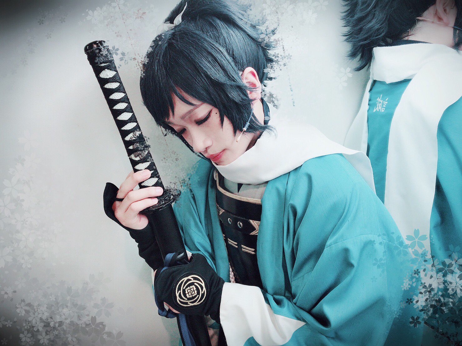 コスプレ 刀ミュ 幕末天狼傅再演 大和守安定 刀剣乱舞 ミュージカル2部ライブ衣装 再演幕末天狼傳 大和守安定