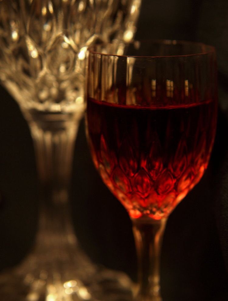 “Death crystallized in an elegant glass that your lips savor every night .. how exquisite it is to lose yourself between your lips my gallant vampire .. come to me”