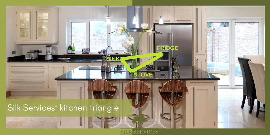 SilkServices's tweet photo. The kitchen work triangle; does every kitchen need one? #newkitchens https://t.co/9i1RHILNQs https://t.co/y9D6Pjpv9L