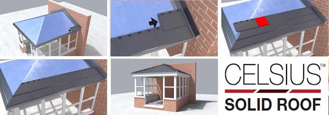 WConservatories's tweet photo. Celsius Solid Roof Installation using Envirotiles made from recycled polypropylene 
#solid #conservatory #tiles #recycle #environment https://t.co/LaZ11x9tiH