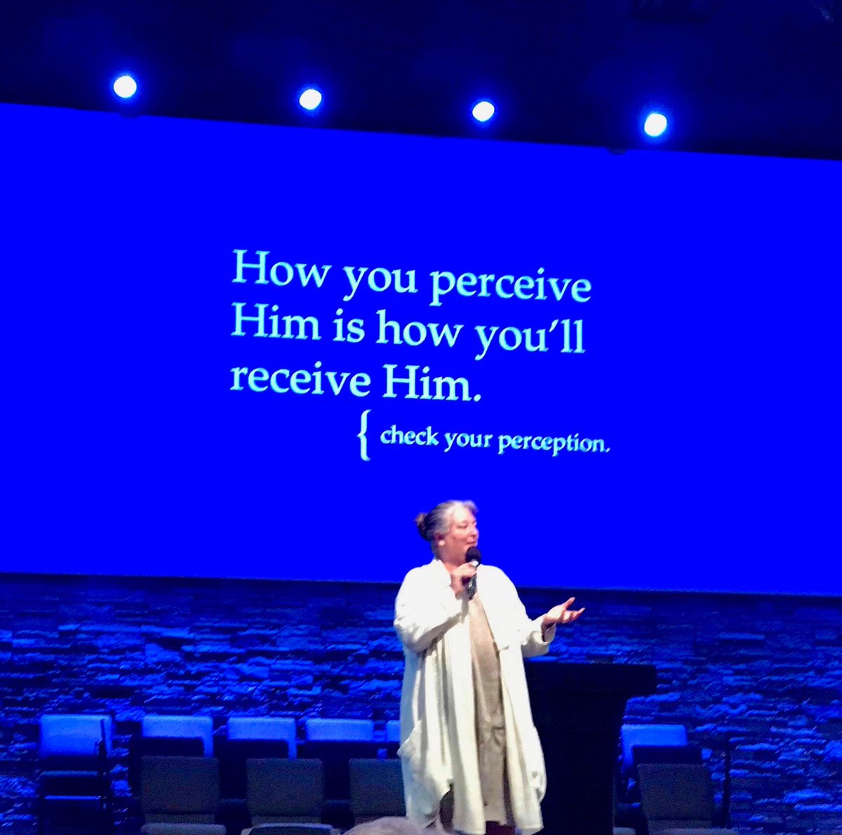 Daughter Teri speaking in Virginia