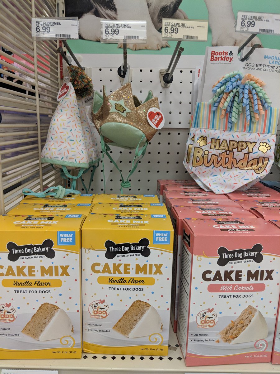 cake mix for dogs target