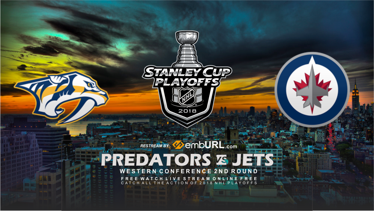 NHLLiveStreams's tweet image. Watch Jets vs Predators Live Stream Stanley Cup Playoffs 2018

📺Link Stream 🔛 emburl.com/nhl/jetsvspred…

✅ Game 1  
✅ Game 2
✅ Game 3 
✅ Game 4
✅ Game 5
✅ Game 6 
✅ Game 7

#NHLLiveOnline #WPGNSH #Winnipeg #Nashville #PenguinsvsJets #2018NHLPlayoffs #embURL #OnlineFree