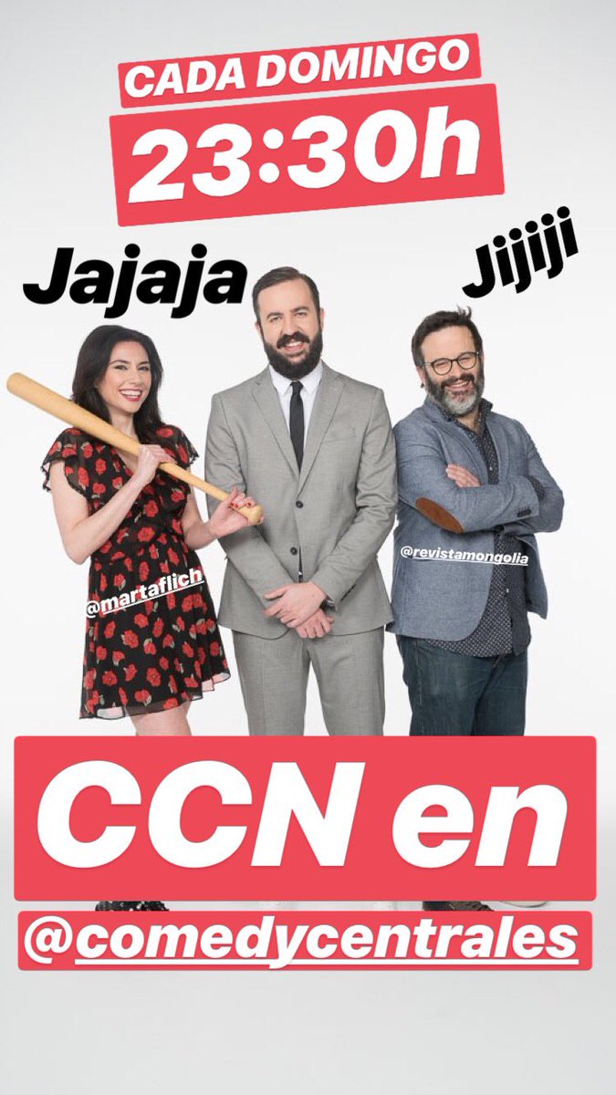 SrCastelo's tweet photo. 🔥 @ComedyCentralES @martaflich @edugalan @revistamongolia #CCNewsES https://t.co/kf6NXWjCOa