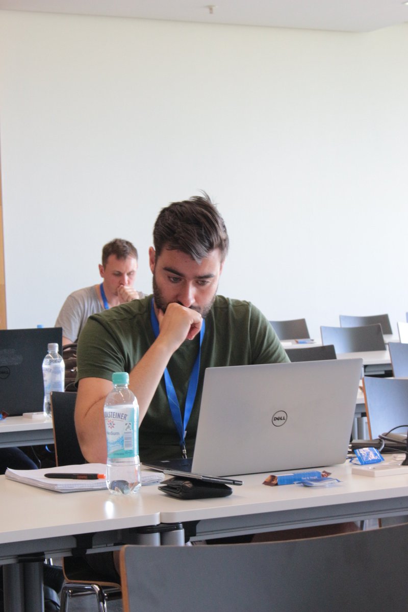 DeutscheBoerse's tweet photo. It’s done! After the coding session, the contestants now have time to relax, network and talk to our Recruitment Team. Thank you all for #coding with us! #CodeYourCareer @Coding_contest #codingcontest2018 https://t.co/uIVm1HxBba