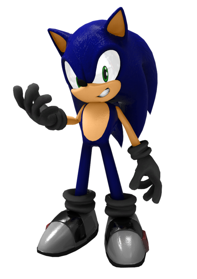 A new render of Dark Sonic!