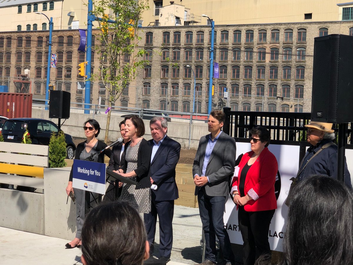 BC_Housing's tweet photo. News Release: 78 new supportive modular homes open in #Vancouver. 
READ MORE: https://t.co/9hygCoLyBJ https://t.co/4qo1mfvy6E