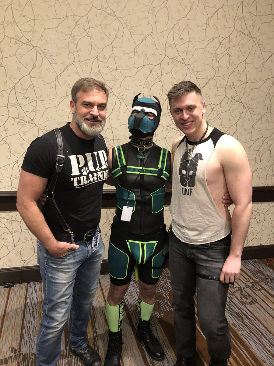 PupSirius's tweet photo. Awesome class at #CLAW18 with @Pup_Amp and @KristoferWeston thanks for the great information and all you do for the pup community. woof https://t.co/q4VXdQfMBU