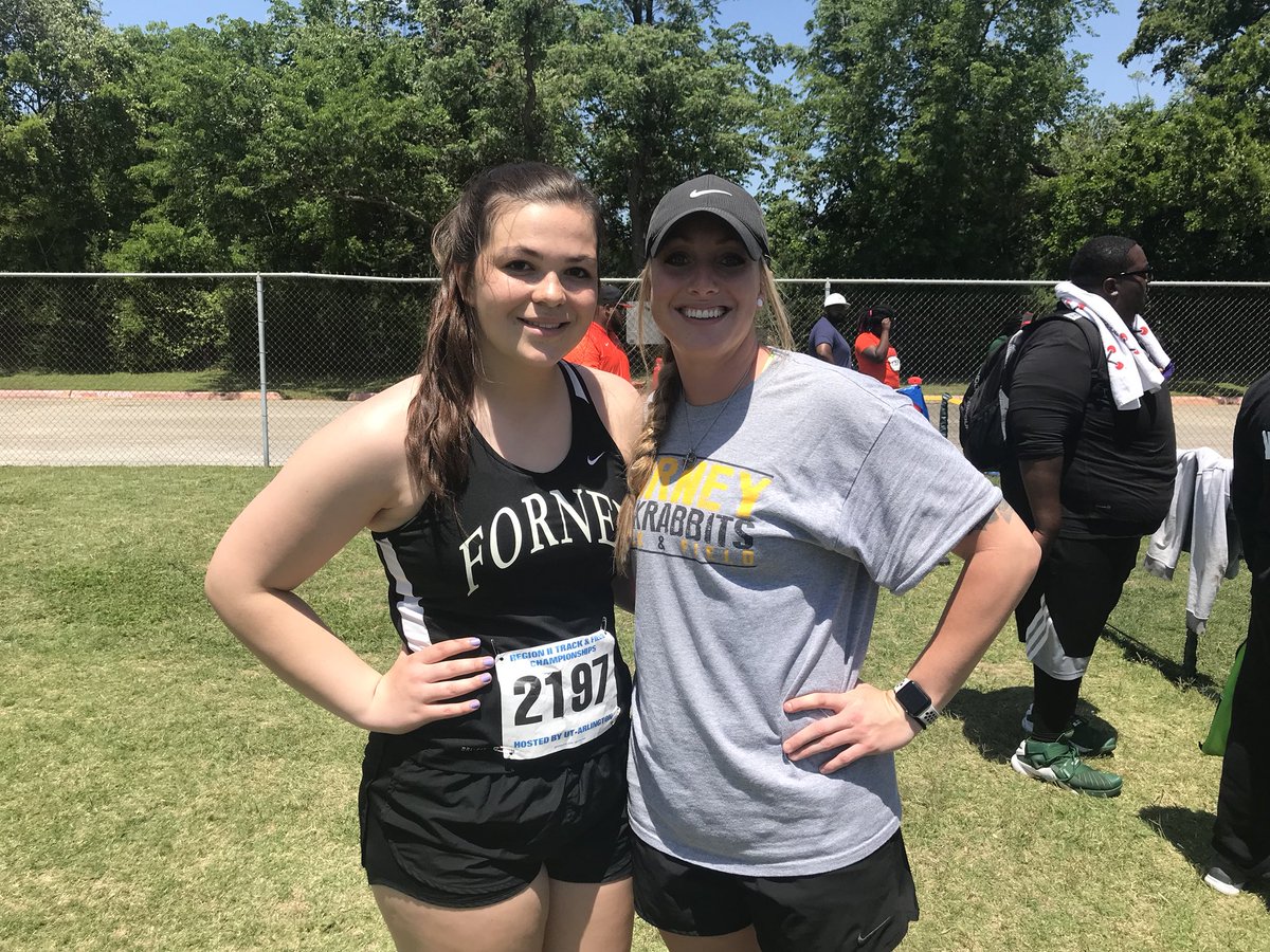 Congratulations on a great season Milby! 6th place finish in the region with a personal best throw of 111-4!