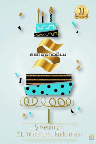 serdarogluoto's tweet photo. 27 Nisan 1987 - 27 Nisan 2018 Nice mutlu yıllara Serdaroğlu Otomotiv #sizdenbiparça #serdarogluteam https://t.co/XRGewbIfwY