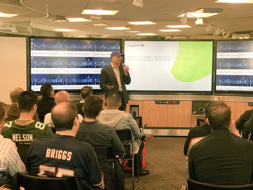 tonylaanan's tweet photo. Chicago gets to meet @JCViollier
#CapgeminiConnectsChicago
#LifeAtCapgemini
#FunMakesWorkBetter
@CapgeminiNA https://t.co/VDRFcnuX8g