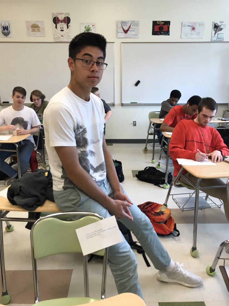 Jacobfilon's tweet photo. @MrBurns714 #RandomActsOfPoetryWHS https://t.co/6SE1yhOr2c