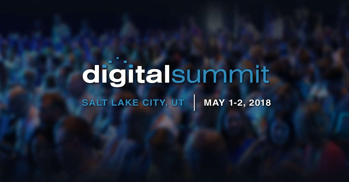 DigitalSummits's tweet photo. Salt Lake Marketers! #DSSLC starts next week and we are excited! Last chance to join the party 💃🕺 ! Grab your pass now!  https://t.co/UdvY8v8bgm https://t.co/jYYgr6VX8O