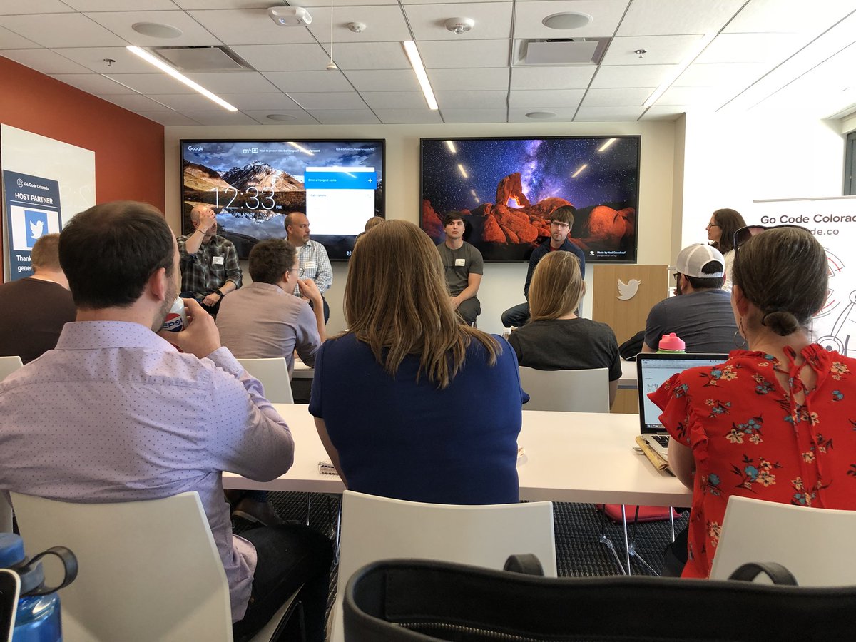 juliras's tweet image. We’re at #TwitterBoulder ! Thanks for hosting us for #gocodecolorado 😍