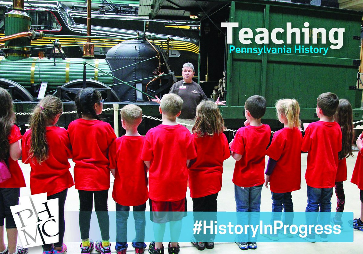 While visiting the Railroad Museum of Pennsylvania, students may learn how to: 
👉 Build track 🛤️
👉 Shovel coal 🚂
👉 Punch tickets 🎟️
#kidsMW #HistoryInProgress ➡️ https://phmc.info/2016-2017AR (PDF)