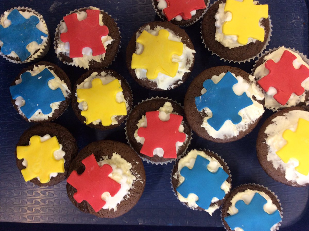 Celebrating Autism, for <a href="/Autism/">National Autistic Society</a> awareness Month! Thanks to our parents for coming in and making some beautiful creations with the children!