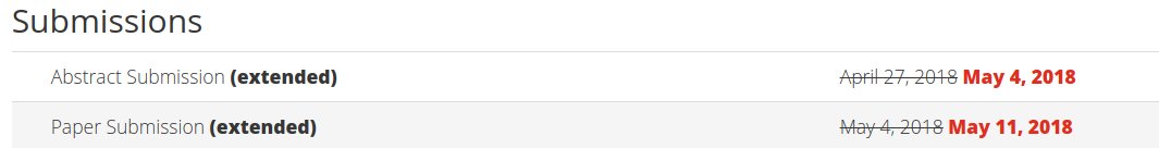 MPLR_Conf's tweet image. The submission deadline for ManLang was extended by one week!