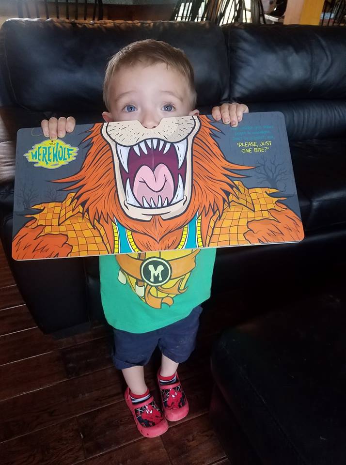 Check out one of these "wearable" books by Donald B. Lemke for loads of fun with the little ones in your life: tinyurl.com/yar2vcc5