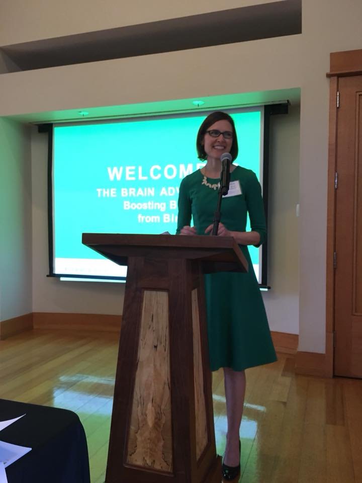 IND_AAP's tweet photo. INAAP's @KathleenSwec speaking at Governor’s residence regarding the evidence for investing in kids &amp; families early, &amp; what it means for brain development. Hosted by @EarlyLearningIN First Lady Janet Holcomb welcomed everyone, members @NerissaBauer &amp; Michelle Curtin also present https://t.co/dzOB4MVzmi