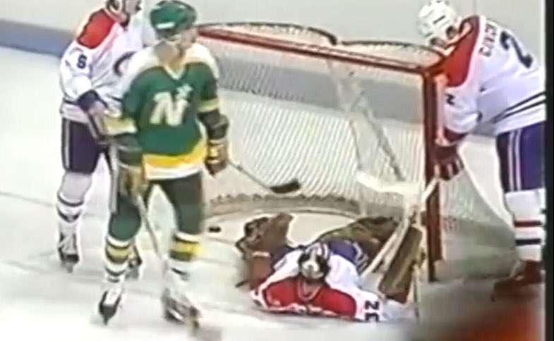 PEISportsHall's tweet photo. Morell, PEI's Al  MacAdam has the distinction of knocking both Montreal &amp; Toronto out of the Stanley Cup playoffs scoring series winning goals against the Leafs &amp; Habs in 1980.
MacAdam (inducted PEISHOF 1990) led Minnesota to the semi-finals but lost that series to Philadelphia. https://t.co/DWrUeWbSi5