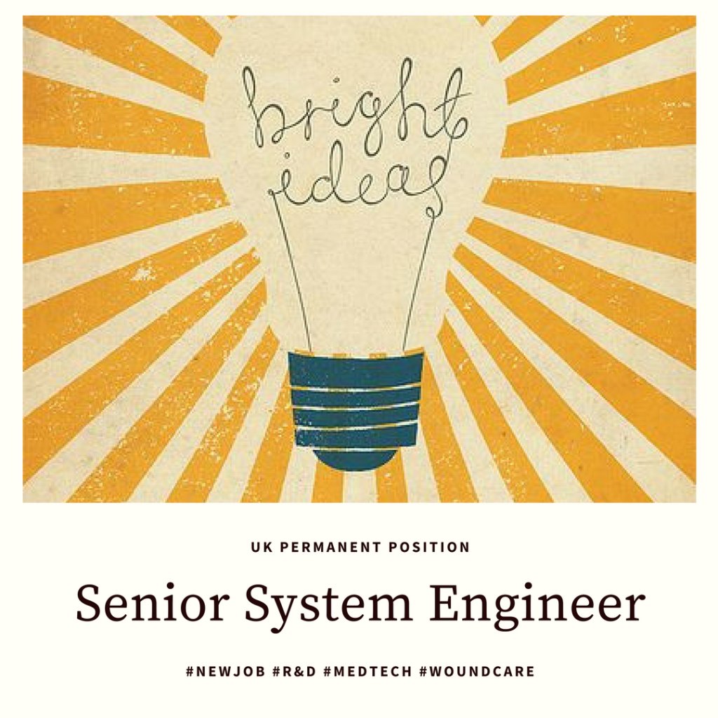 JonnyMedEng's tweet photo. You will act as the engineering lead on product development projects, provide engineering technical guidance to product development teams in the design and development of medical devices. If this sounds like the role for you contact shelby@medicalengine... https://t.co/EExEIkOLAU https://t.co/w1u6s1Bp6E