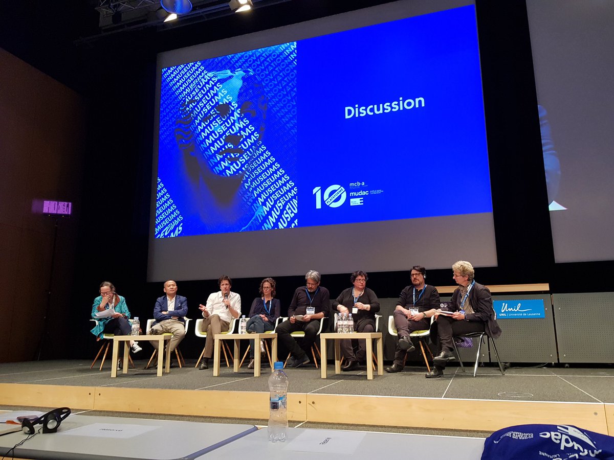 MaudFasel's tweet photo. Les intervenants de cet après-midi au #colloque @Plateforme10 débattent du rôle de @TripAdvisor dans le monde muséal: essentiel ou tyrannique? #lemuseeaudefi #questionsdupublic #KultourDeSuisse https://t.co/IYJfXvyMv8