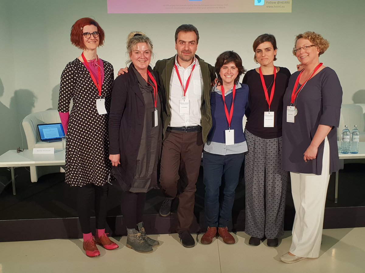 NucleusRRI's tweet photo. Really enjoyed our dynamic session with other RRI projects! Thanks for doing this together @LeoAlfonsi , Lidia Arroyo, Catherine Bates, Anne-@asgresle #PERFORM #EnRRich #GenPORT #INSPIRES. Thanks for facilitating Petra Ahrweiler! #HEIRRIconf @HEIRRI_ https://t.co/BDqVPR9ikH
