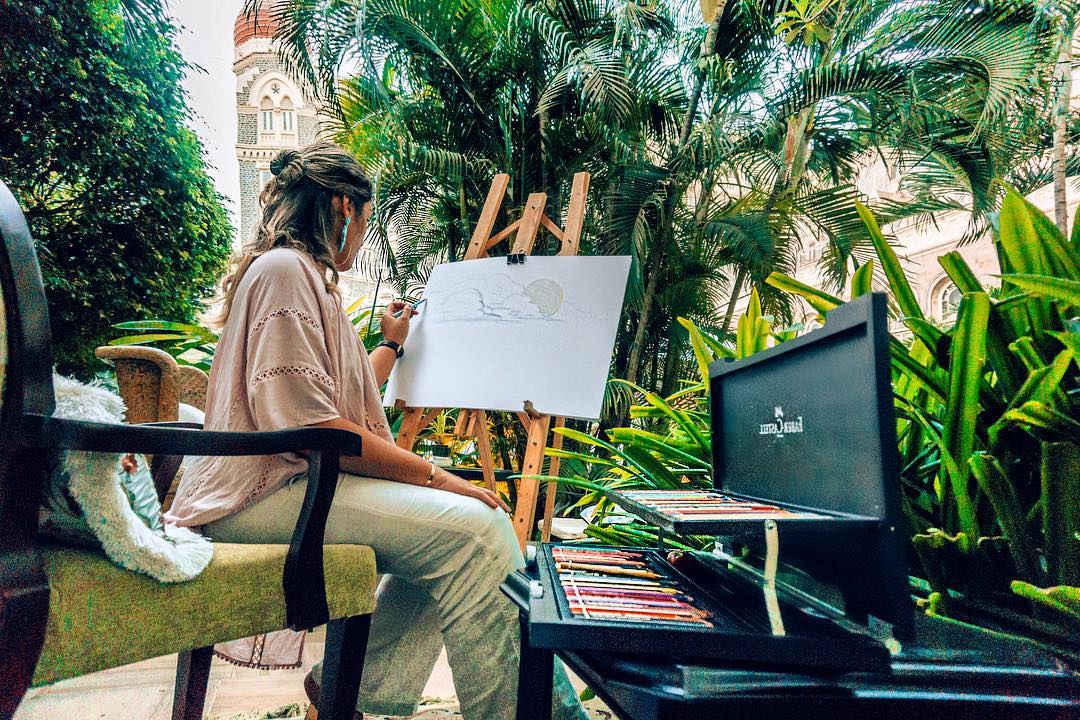 Surrounded by inspiration | #TajMahalPalace #ArtAtTaj 
Image courtesy: Ivangellys
#115Years