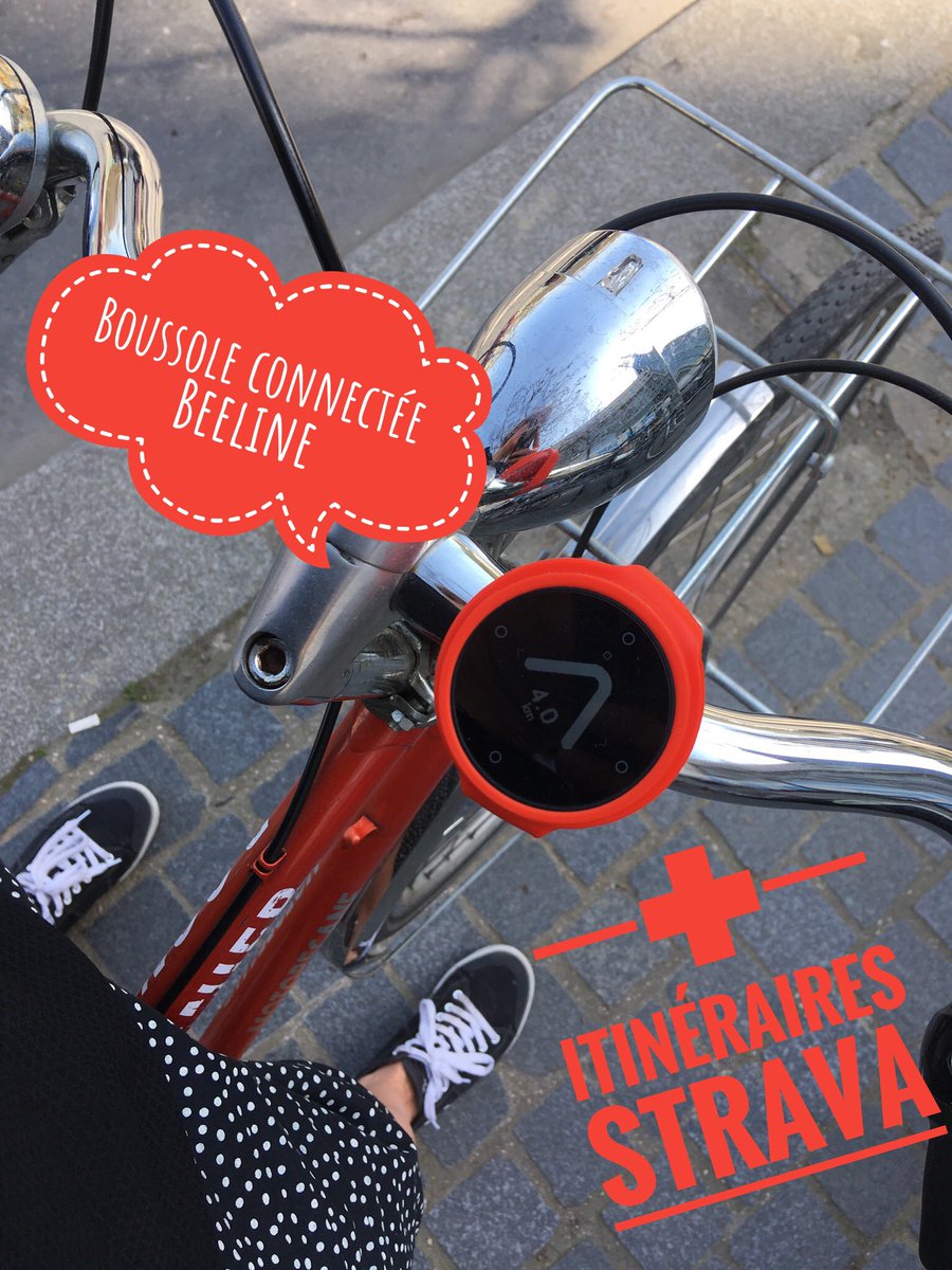 maurelita's tweet photo. Une boussole connectée @ridebeeline permet aussi de préparer ses itinéraires sur @Strava ! #velotaf #geekitude @AupresDeMaSelle @baloose @beinkoi @eveCoton @BilookVT @VelookFr https://t.co/Omuv4QqEPm