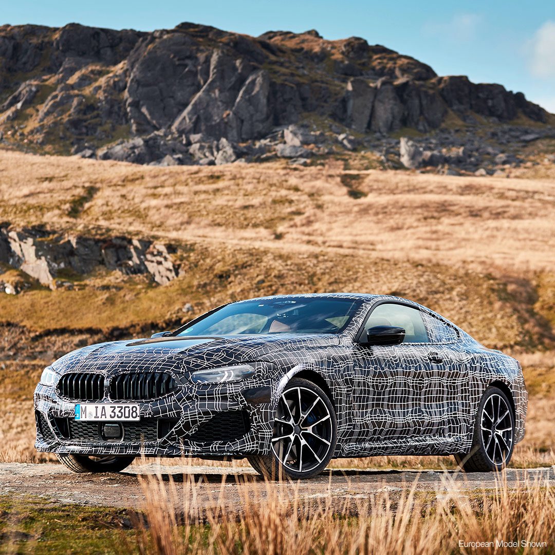 BMWUSA's tweet photo. A legend returns. The highly anticipated BMW #8Series has reached the final stages of development. Potent performance and pure luxury, this is ultimate reborn. https://t.co/a26Fxzw8r0