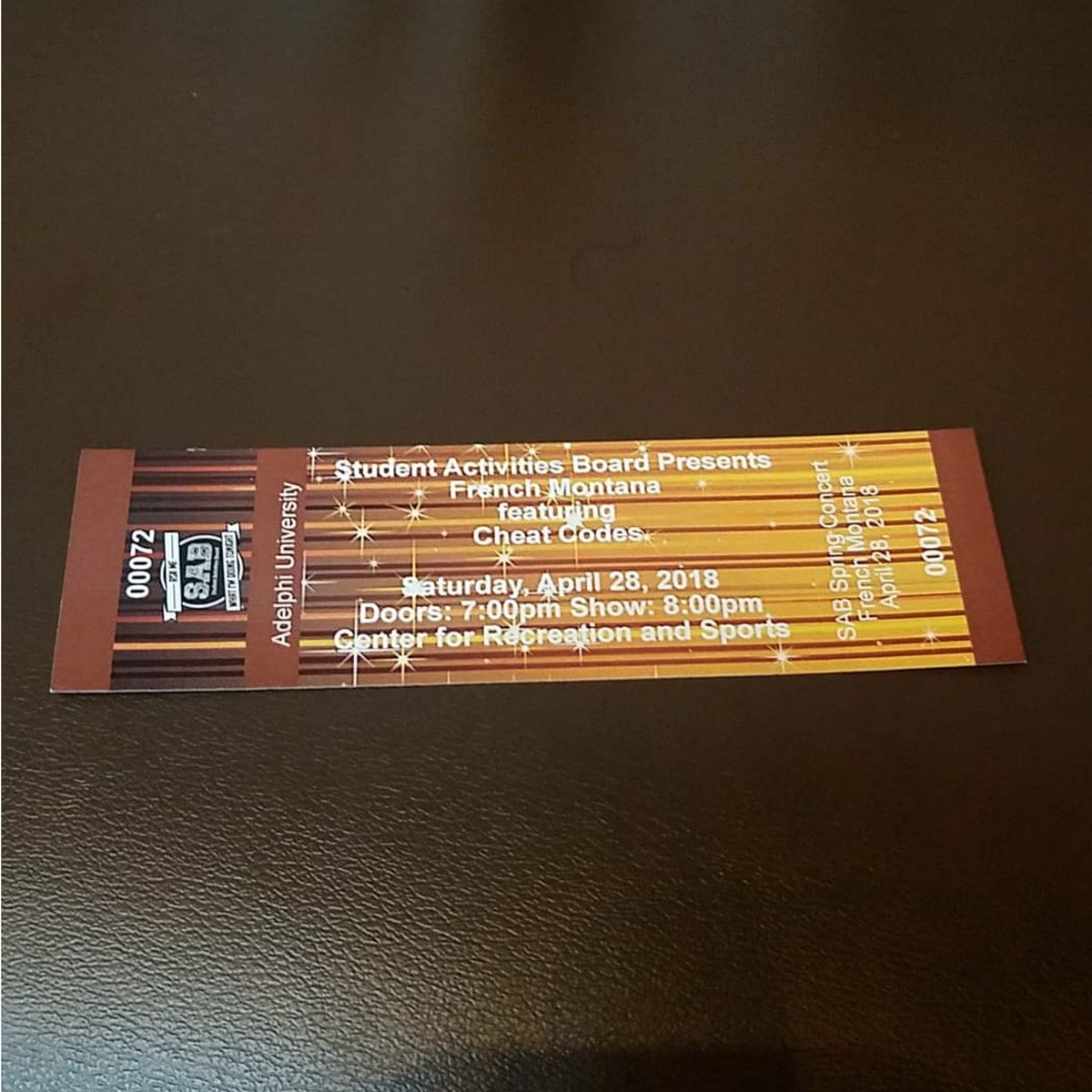 AdelphiSAB's tweet image. REMINDER: To attend Spring Concert tomorrow you must bring the physical ticket with you. Digital tickets will not be accepted. Pick up your ticket today at the Panthertainment booth before 4:15! #AdelphiSAB